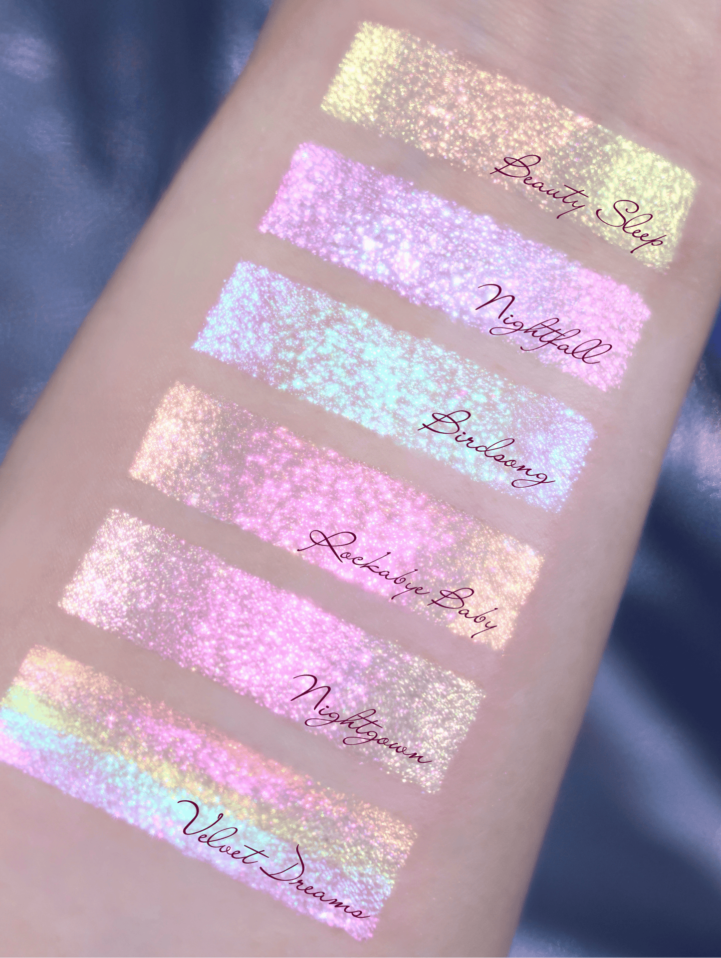 Opal Multichrome Pressed Eyeshadows